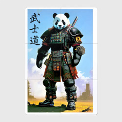 Магнитный плакат 2Х3 Панда - бусидо - кодекс самурая