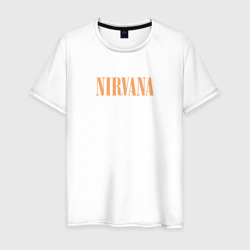 Светящаяся мужская футболка Nirvana логотип