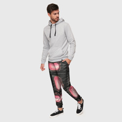 Мужские брюки 3D Прямоугольник линии и стрелки - фото 2