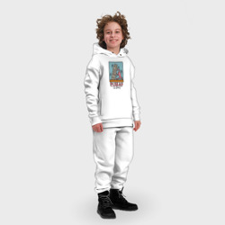 Детский костюм хлопок Oversize Поп арт Кит Харинг - Пизанская башня - фото 2