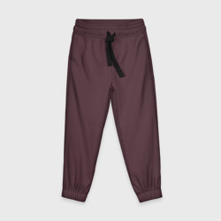 Детские брюки 3D Тёмный черновато-пурпурный