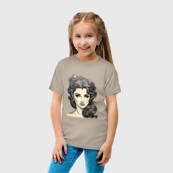 Детская футболка хлопок Красивая женщина - фото 2