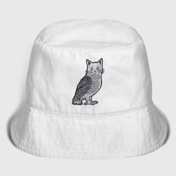 Мужская панама хлопок Кошка сова