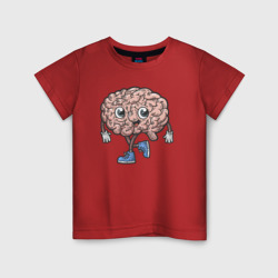 Детская футболка хлопок Весёлый мозг