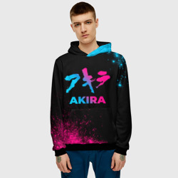 Мужская толстовка 3D Akira - neon gradient - фото 2