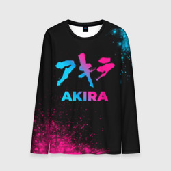 Мужской лонгслив 3D Akira - neon gradient