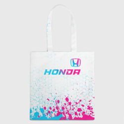 Шоппер 3D Honda neon gradient style: символ сверху