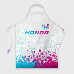 Фартук 3D Honda neon gradient style: символ сверху