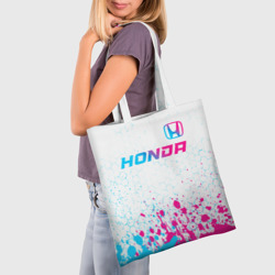 Шоппер 3D Honda neon gradient style: символ сверху - фото 2