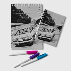 Блокнот Тойота ae 86 - Инициал ди