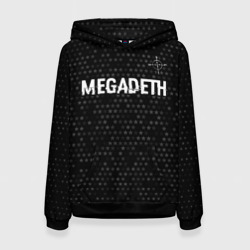 Megadeth glitch на темном фоне: символ сверху – Женская толстовка 3D с принтом купить со скидкой в -32%