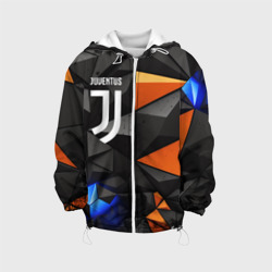 Детская куртка 3D Juventus orange  black style