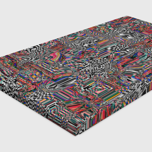Холст прямоугольный Мозаика глитч, цвет 3D печать - фото 4