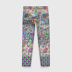 Детские леггинсы 3D Glitch burst