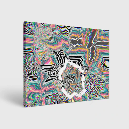 Холст прямоугольный Fusion abstract