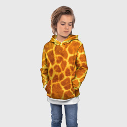 Детская толстовка 3D Шкура жирафа - текстура - фото 2