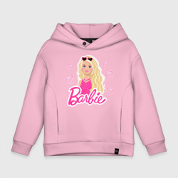 Детское худи Oversize хлопок Кукла Barbie