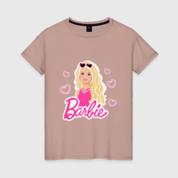 Женская футболка хлопок Кукла Barbie