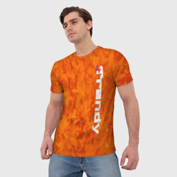 Мужская футболка 3D Дизайн Trendy - фото 2