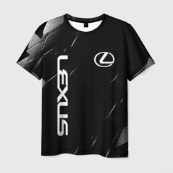 Lexus - minimalism – Мужская футболка 3D с принтом купить со скидкой в -26%