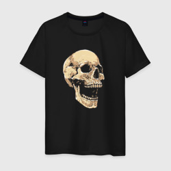 Светящаяся мужская футболка The screaming skull