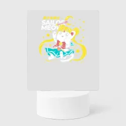 Светильник-ночник Sailor meow kawaii