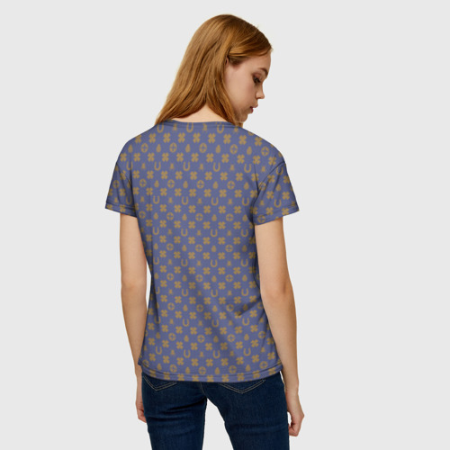 Женская футболка 3D Максимальная удача, цвет 3D печать - фото 4