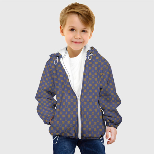 Детская куртка 3D Максимальная удача, цвет белый - фото 3