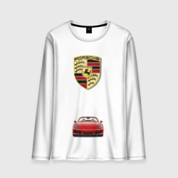 Мужской лонгслив 3D Porsche car