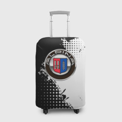 Чехол для чемодана 3D Alpina - черно-белый