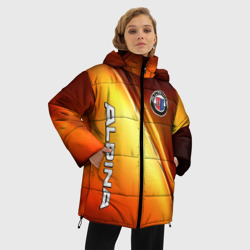 Женская зимняя куртка Oversize Alpina - теплое свечение - фото 2