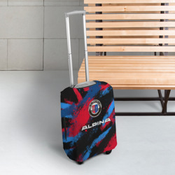 Чехол для чемодана 3D Alpina - BMW colors - фото 2