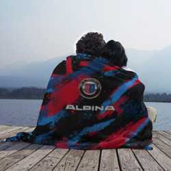 Плед 3D Alpina - BMW colors - фото 2