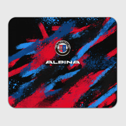 Прямоугольный коврик для мышки Alpina - BMW colors