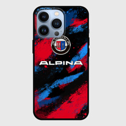 Чехол для iPhone 13 Pro Alpina - BMW colors