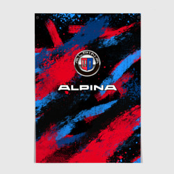 Постер Alpina - BMW colors