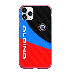 Чехол для iPhone 11 Pro Max матовый Alpina - classic colors