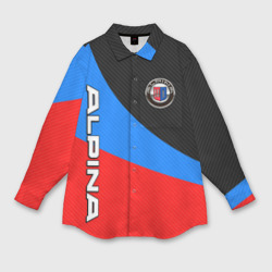 Мужская рубашка oversize 3D Alpina - classic colors