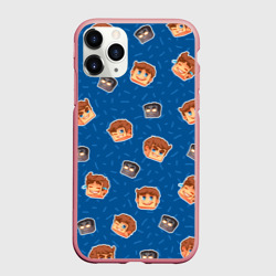 Чехол для iPhone 11 Pro Max матовый ZeeMan и Зомби