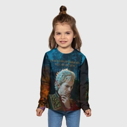 Детский лонгслив 3D Астарион и медведь - фото 2