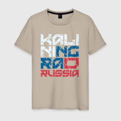 Россия Калиниград – Мужская футболка хлопок с принтом купить со скидкой в -20%