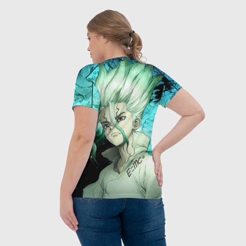 Женская футболка 3D Доктор Стоун Сэнку Исигами, цвет 3D печать - фото 7