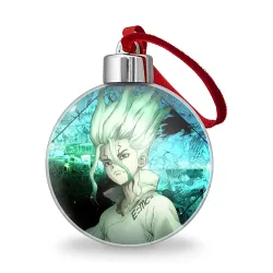 Ёлочный шар Доктор Стоун Сэнку Исигами