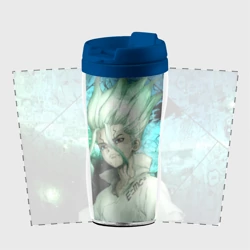 Термокружка-непроливайка Доктор Стоун Сэнку Исигами - фото 2