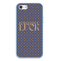 Чехол для iPhone 5/5S матовый Powerful Luck