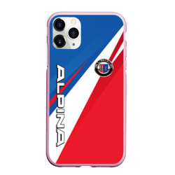 Чехол для iPhone 11 Pro Max матовый Alpine BMW - colors