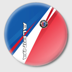 Значок Alpine BMW - colors