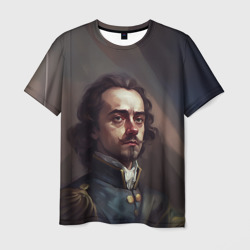 Пётр первый – Мужская футболка 3D с принтом купить со скидкой в -26%