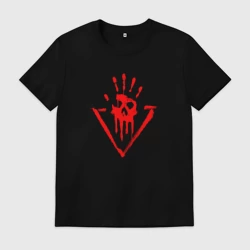 Мужская футболка хлопок Baldurs Gate 3 Знак Абсолюта