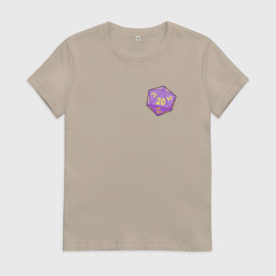 Женская футболка хлопок Baldurs Gate 3 D20